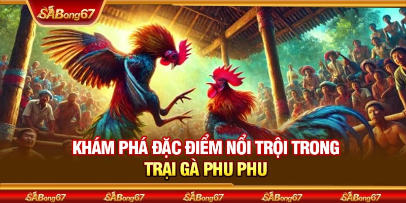 Sư Kê Phu Phu - Chuyên Gia Đá Gà Nổi Tiếng Bậc Nhất Sabong67 3 Khám phá đặc điểm nổi trội trong tại gà Phu Phu